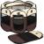 Tarc pliabil pentru animale de companie, diametru 81cm, bej maro Household NewTrend