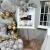 Set 50 baloane pentru petrecere, 40cm, alb, auriu, gri Household NewTrend