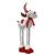Figurina Craciun, Ren, picioare telescopice, iluminare LED, inaltime reglabila 64-85cm Household NewTrend