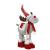Figurina Craciun, Ren, picioare telescopice, iluminare LED, inaltime reglabila 64-85cm Household NewTrend