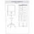 Flipchard magnetic cu picior, mobil pe role, inaltime ajustabila, 70x100cm, alb Household NewTrend