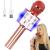 Microfon karaoke copii, wireless, cu acumulator, compatibil iOS si Android, functie de schimbare a vocii, roz Household NewTrend