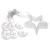 (DL) Instalatie lumina tip perdea cu 138 LED-uri, 2m, pentru interior/exterior, stelute iluminare alb cald Household NewTrend