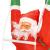 Figurina Craciun, Mos Craciun pe scara, cu iluminare LED, alimentare USB, pentru interior Household NewTrend
