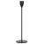 Set 3 suporturi de lumanare din metal, 23, 28 si 33cm, negru Household NewTrend