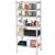 Raft cadru metalic modular pentru depozitare, 6 polite, 225x110x50cm, sarcina 900kg Household NewTrend