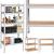Raft cadru metalic modular pentru depozitare, 5 polite, 180x100x60cm, sarcina 1000kg Household NewTrend