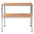 Raft cadru metalic modular pentru depozitare, 5 polite, 180x100x60cm, sarcina 1000kg Household NewTrend