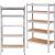 Raft cadru metalic modular pentru depozitare, 5 polite, 180x100x60cm, sarcina 1000kg Household NewTrend