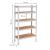 Raft cadru metalic modular pentru depozitare, 5 polite, 205x120x45cm, sarcina 1000kg Household NewTrend