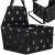 Geanta auto de transport animale de companie, caini si pisci, negru, 40x43x30cm Household NewTrend