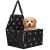 Geanta auto de transport animale de companie, caini si pisci, negru, 40x43x30cm Household NewTrend