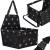 Geanta auto de transport animale de companie, caini si pisci, negru, 40x43x30cm Household NewTrend