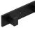 Cuier de baie pentru prosoape cu 2 sisteme instalare, aluminiu, 4 agatatori, 35x4cm, negru Household NewTrend