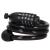Lant antifurt bicicleta si trotineta, inchidere cifru, lungime 95 cm, Otel, Negru Household NewTrend