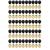 Set 100 baloane pentru petrecere, 40cm, negru auriu Household NewTrend