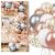 Set 50 baloane pentru petrecere, 40cm, alb, argintiu, roz Household NewTrend