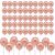 Set 100 baloane pentru petrecere, 40cm, roz metalic Household NewTrend
