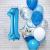 Set 15 baloane si decoratiuni Aniversare 1 An, baiat, albastru Household NewTrend
