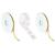 Set 46 baloane si decoratiuni, Happy Birthday, incluse fata de masa si perdea negru auriu Household NewTrend