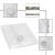 Set 12 saci de vidat haine, 4 dimensiuni diferite, transparent Household NewTrend