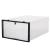 Set 10 cutii organizare pentru pantofi, 34x23x13, transparent Household NewTrend