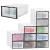 Set 10 cutii organizare pentru pantofi, 34x23x13, transparent Household NewTrend