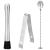 Set Cocktail Shaker Kit pentru barmani 750ml, KI11, suport bambus, 14 piese Household NewTrend