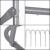 Poarta de fotbal din otel, 170x240cm, profil 32mm, cu elemente de fixare Household NewTrend
