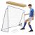 Poarta de fotbal din otel, 170x240cm, profil 32mm, cu elemente de fixare Household NewTrend