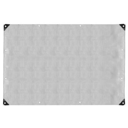 Prelata din polietilena impermeabila laminata, 270g/m2, 4x4m, gri Household NewTrend