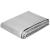 Prelata din polietilena impermeabila laminata, 270g/m2, 5x8m, gri Household NewTrend