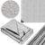 Prelata din polietilena impermeabila laminata, 270g/m2, 5x8m, gri Household NewTrend