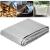 Prelata din polietilena impermeabila laminata, 270g/m2, 5x8m, gri Household NewTrend