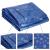 Prelata din polietilena impermeabila laminata, 60g/m2, 3x4m, albastra Household NewTrend