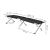 Pat pliant pentru camping, structura metalica, 190x74x42cm, 150kg, negru Household NewTrend