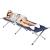 Pat pliant pentru camping, structura metalica, 190x74x42cm, 150kg, albastru marin Household NewTrend