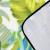 Patura pentru picnic sau plaja, cu folie izolatoare si maner, 200x200cm, model frunze, verde Household NewTrend