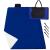 Patura pentru picnic sau plaja, cu folie izolatoare si maner, 200x200cm, albastru cobalt Household NewTrend