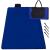 Patura pentru picnic sau plaja, cu folie izolatoare si maner, 200x200cm, albastru cobalt Household NewTrend