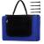 Patura pentru picnic sau plaja, cu folie izolatoare si maner, 200x200cm, albastru cobalt Household NewTrend