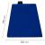 Patura pentru picnic sau plaja, cu folie izolatoare si maner, 200x200cm, albastru cobalt Household NewTrend