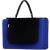 Patura pentru picnic sau plaja, cu folie izolatoare si maner, 150x200cm, albastru cobalt Household NewTrend