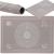 Plansa din silicon alimentar de framantat aluat, rezistenta la temperaturi ridicate, 65x45cm, gri Household NewTrend
