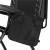Sezlong pliabil SERSIMO GC3, Relax Zero Gravity cu parasolar, 175cm, negru Household NewTrend