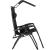 Sezlong pliabil SERSIMO GC3, Relax Zero Gravity cu parasolar, 175cm, negru Household NewTrend