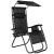 Sezlong pliabil SERSIMO GC3, Relax Zero Gravity cu parasolar, 175cm, negru Household NewTrend