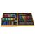 Set de pictura si desen pentru copii, 150 de piese, trusa lemn maro Household NewTrend