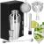 Set Cocktail Shaker Kit pentru barmani 550ml, KI23, 8 piese Household NewTrend
