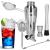 Set Cocktail Shaker Kit pentru barmani 550ml, KI23, 8 piese Household NewTrend